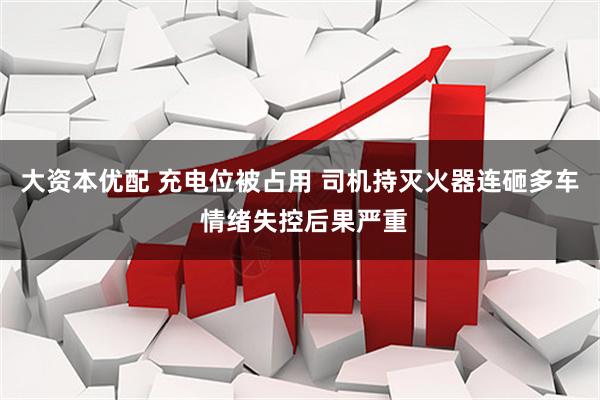 大资本优配 充电位被占用 司机持灭火器连砸多车 情绪失控后果严重